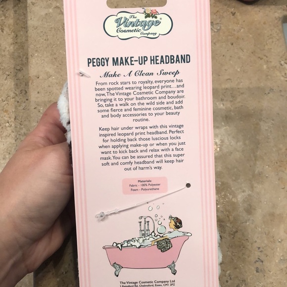 NWT leopard makeup headband - Picture 2 of 2